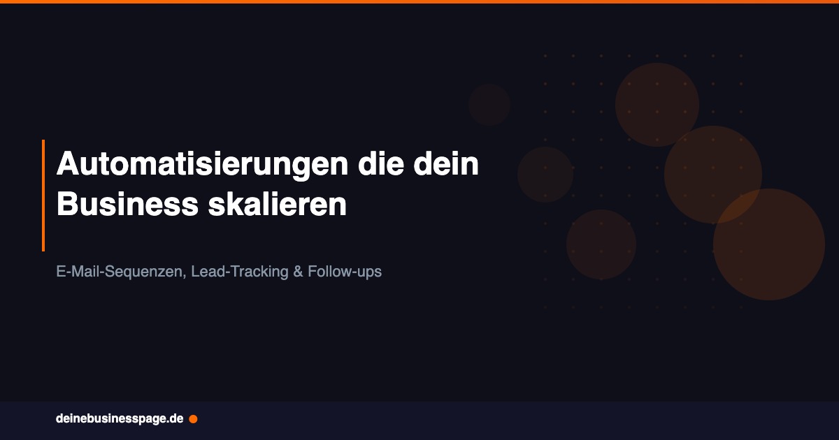 Business Automatisierungen