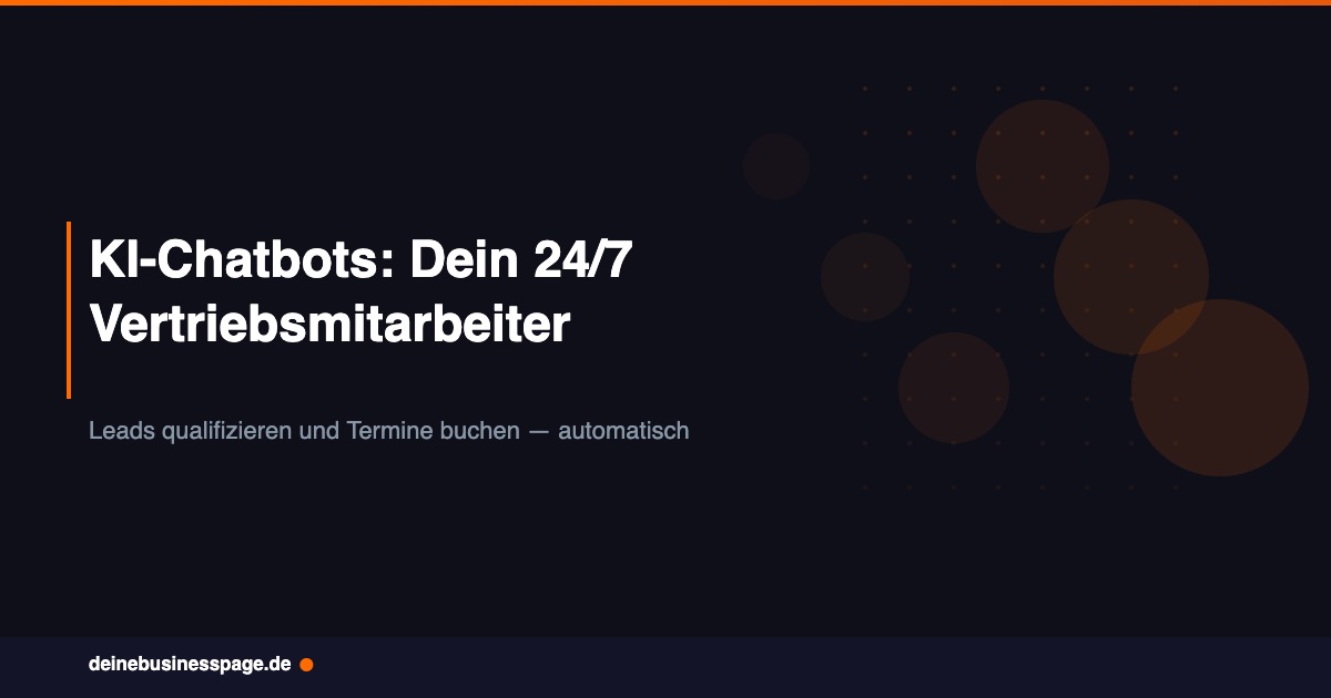 KI-Chatbot für Unternehmen